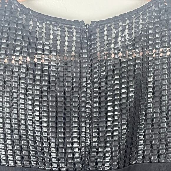 Black Halo Black  Long Sleeve Jumpsuit Size 6 - Picture 5 of 10